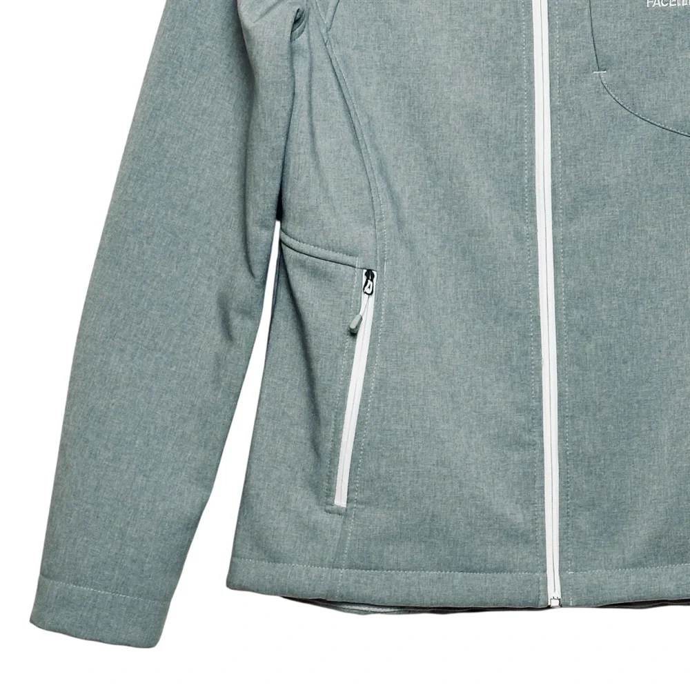The North Face Apex Bionic Softshell Jacket Hiking Camping Gray SIZE M Women’s
